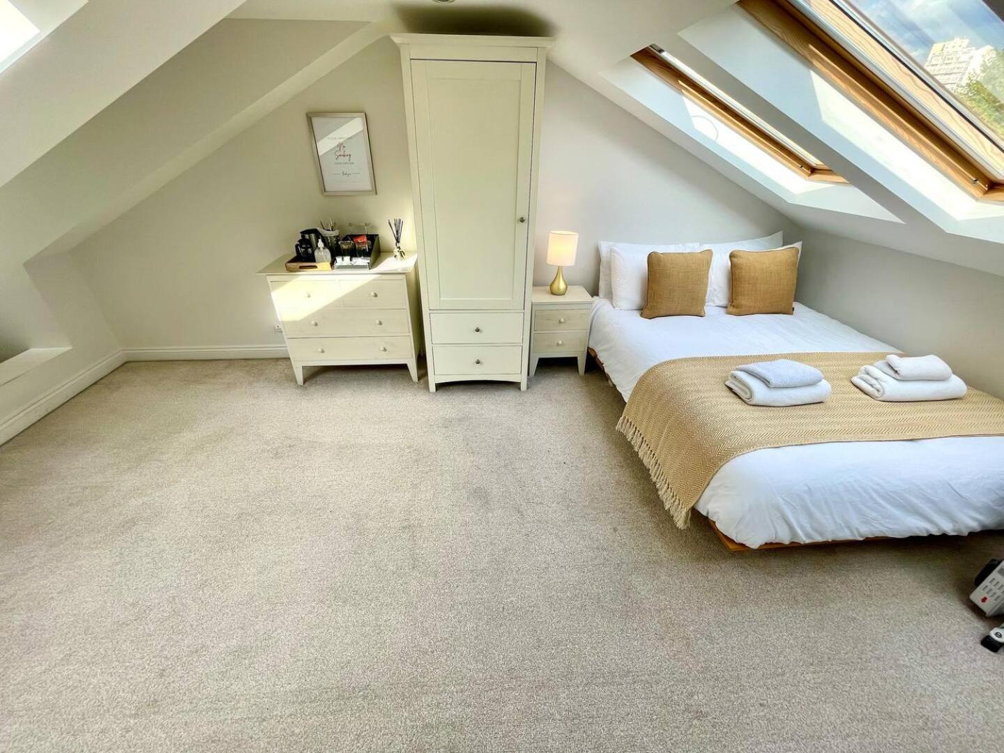 Bright Quiet Loft Room Ensuite Serene Clapham Area London Ngoại thất bức ảnh
